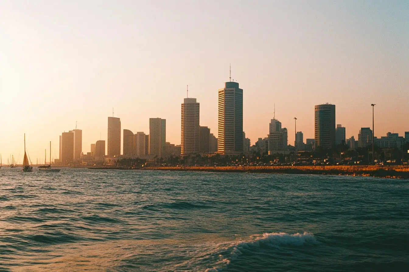 Tel Aviv skyline
